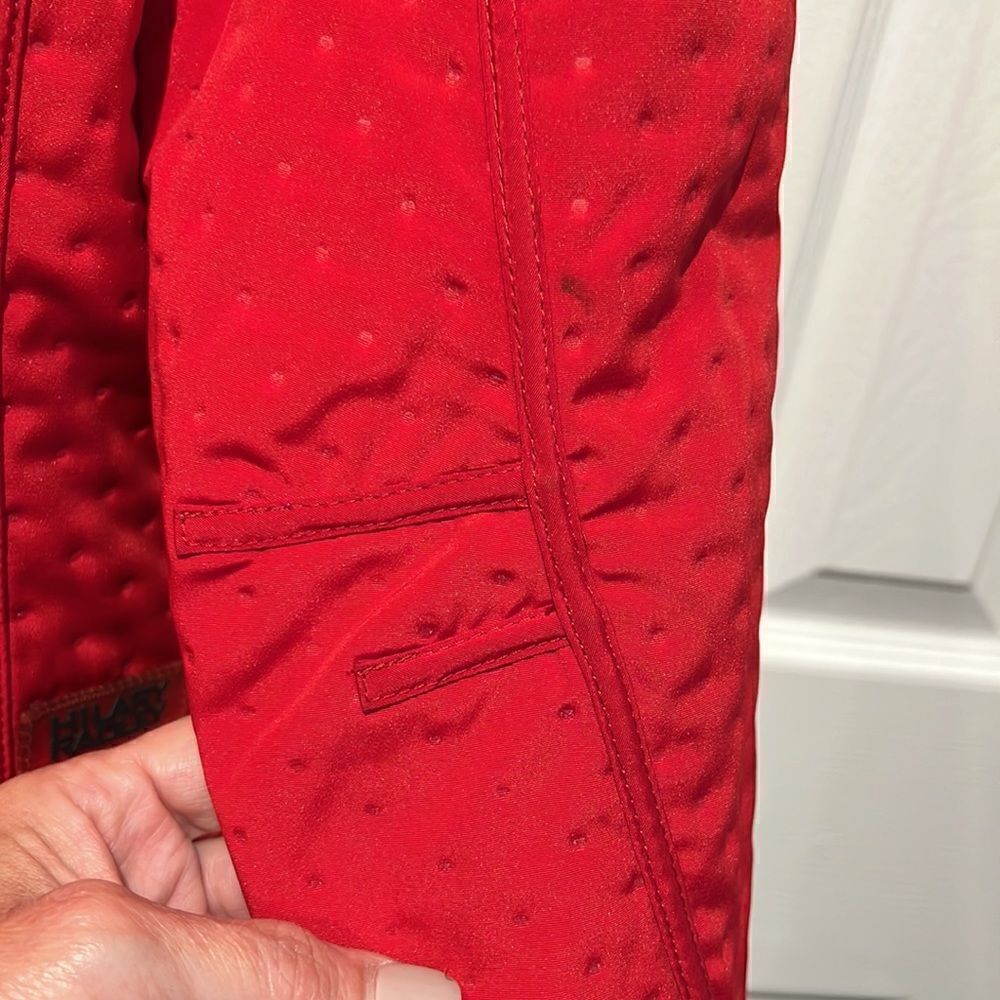 ‎Hilary Radley Red Lightweight Jacket Size M - Picture 11 of 15
